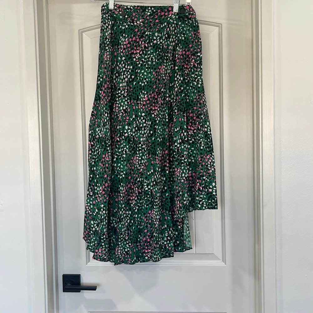 TOPSHOP Asymmetrical Midi Skirt